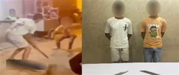 القبض على أبطال فيديو الرقص والتلويح بأسلحة بيضاء في الشرقية