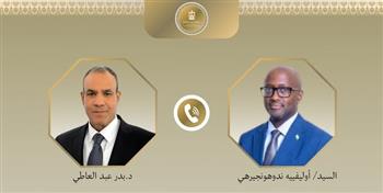 اتصال هاتفي لوزير الخارجية والهجرة مع نظيره الرواندي