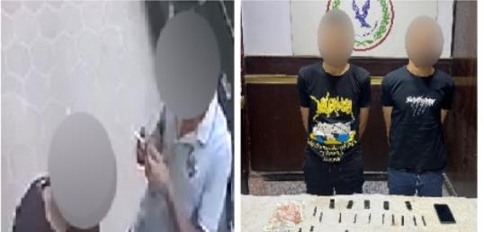  عقب تداول الفيديو... ضبط المتهمين بتعاطي المخدرات في القاهرة