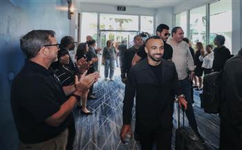 بعثة الأهلي تصل فندق الإقامة بمدينة ميامي الأمريكية