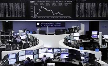 الأسهم الأوروبية تغلق على ارتفاع بعد قرار المركزي الأوروبي بخفض الفائدة