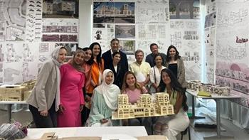 طلاب الجامعة الألمانية يقدمون تصميما هندسيا لمدينة "راعي مصر" بالمنيا لدعم الفئات الأكثر احتياجا