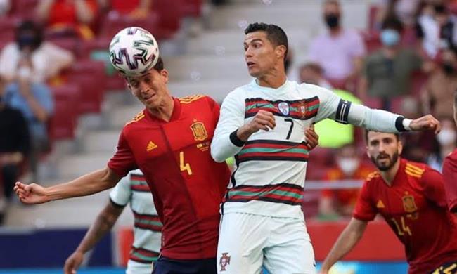 موعد مباراة إسبانيا والبرتغال في نهائي دوري أمم أوروبا  