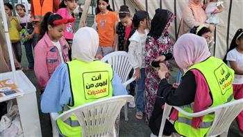 صندوق مكافحة الإدمان يواصل حملاته التوعوية بالحدائق خلال عيد الأضحى