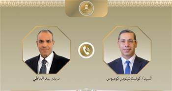 مصر وقبرص تبحثان تعزيز التعاون الثنائي وجهود وقف إطلاق النار في غزة