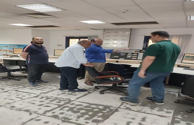 وزير الكهرباء يتابع سير العمل بمحطة توليد كهرباء أبو قير الجديدة بالإسكندرية