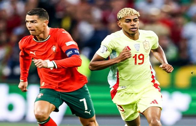 انطلاق مباراة منتخبي البرتغال وإسبانيا في نهائي دوري الأمم الأوروبية