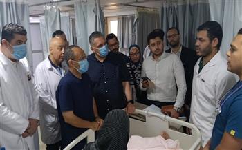 مساعد وزير الصحة يتفقد 3 مستشفيات في محافظة كفر الشيخ.. ويشيد بوحدة غسيل الكلى «أطفال» في دسوق العام