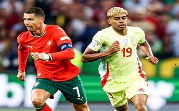 انطلاق مباراة منتخبي البرتغال وإسبانيا في نهائي دوري الأمم الأوروبية
