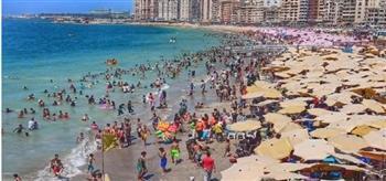 مصايف الإسكندرية: انخفاض نسب الإشغال في رابع أيام عيد الأضحى