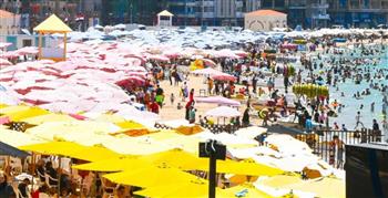 محافظة الإسكندرية: إقبال كبير من الزائرين والمصطافين خلال عيد الأضحى