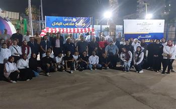 جامعة القاهرة تفتتح مجمع ملاعب البادل وتدعو طلابها والمجتمع الجامعي لممارسة الرياضة