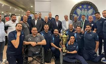 إيمان كريم تهنئ المنتخب البارالمبي لكرة الطائرة لتتويجهم ببطولة إفريقيا