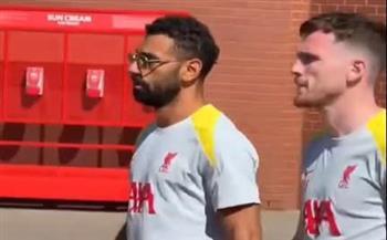 محمد صلاح يشارك في عزاء ديوجو جوتا في أنفيلد