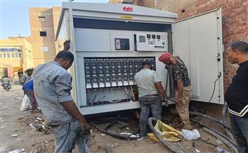 محافظة الجيزة: إعادة تشغيل الكهرباء بشبرامنت والانتهاء من إصلاح وتركيب المحول الجديد