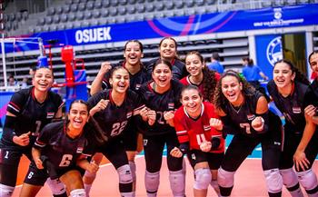 منتخب شابات الطائرة يهزم جمهورية الدومينيكان ببطولة العالم تحت 19 سنة