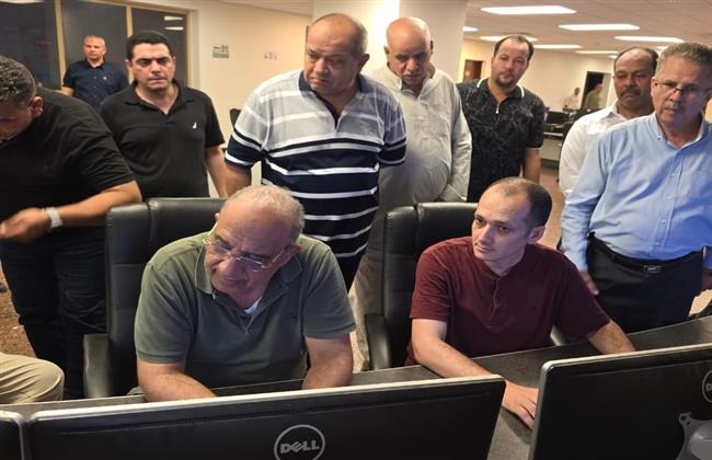 وزير الكهرباء يتفقد محطة كهرباء الشباب المركبة في منطقة القصاصين بالإسماعيلية