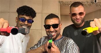 أحمد سعد ومروان موسى وعفروتو..  وكواليس تسجيل  "حبيبي ياه ياه"