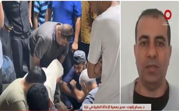«الأغاثة الطبية» بغزة: القطاع يعيش أصعب أيامه.. قصف مستمر وأوامر إخلاء جديدة
