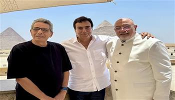 محمود سعد يروج لحلقة مميزة مع جورج قرداحي ضمن موسم جديد من "Sold Out Arabia"