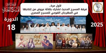 المهرجان القومي للمسرح المصري18| لأول مرة.. فرقة المسرح الحديث تشارك بثلاثة عروض من إنتاجها