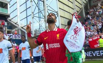 محمد صلاح يرتدي شارة قيادة ليفربول أمام بريستون في الودية الأولى لـ الريدز