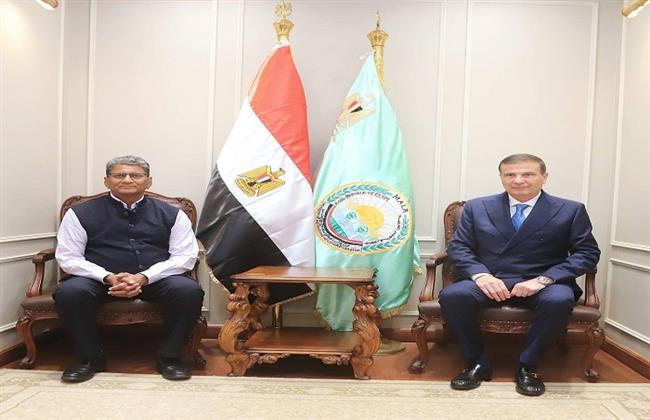 وزير الزراعة يبحث مع سفير الهند الجديد بمصر تعزيز التعاون المشترك