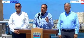 رسالة من رئيس الوزراء بشأن الأعمال الكثيفة على كورنيش الإسكندرية