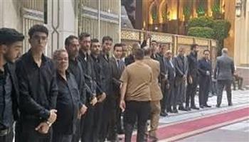 بدء عزاء الفنان محمد عواد وسط حضور فني مؤثر وحالة من الحزن
