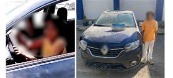 ضبط طفل أثناء قيادته سيارة ملاكى معرضا حياته والمواطنين للخطر ببنى سويف