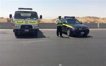 لحل مشاكل السائقين.. المرور تنشر سيارات الإغاثة على الطرق السريعة 