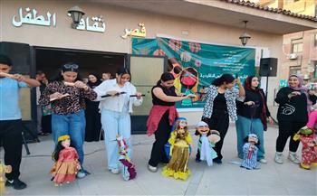 عروض الماريونت والتنورة والأراجوز تبهر الأطفال في «الملتقى الأول للعرائس التقليدية» بالقليوبية