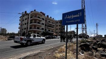  الاحتلال الإسرائيلي يستهدف مواقع انتشار القوات الأمنية والعسكرية في السويداء