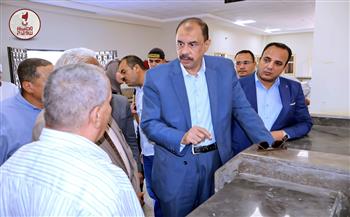 محافظ سوهاج يوجه بسرعة تشغيل مشروع الصرف الصحي ورصف الطرق بقريتي "الفراسية" و"الجلاوية"
