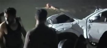 مصرع فتاة وإصابة 8 أشخاص في انقلاب سيارة بحوش عيسى بالبحيرة
