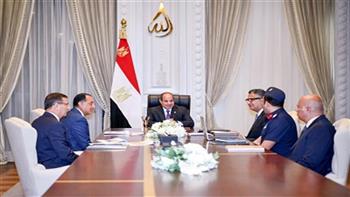 الرئيس السيسي: الأمن الغذائي المصري في وضع مستقر ومطمئن