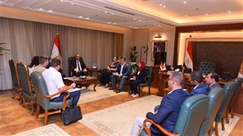 وزير العمل يستقبل وفدًا من شركة " تيتان تو هولدينج" الروسية العاملة في مشروع الضبعة النووية"