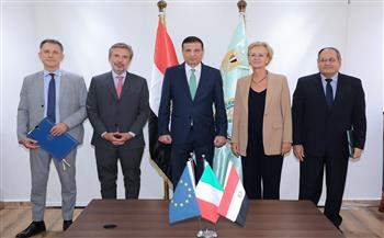 وزير الزراعة يشهد توقيع بروتوكول تعاون لتعزيز إنتاج المحاصيل الزراعية