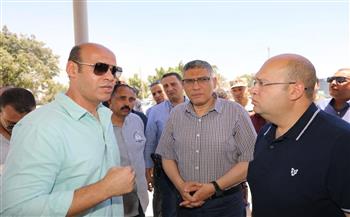 محافظ الجيزة يكلف بسرعة التشغيل التجريبي لموقف السرفيس الحضاري بالصف 