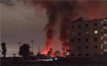 طيران الاحتلال الإسرائيلي يستهدف محيط مدينة قطنا بريف دمشق