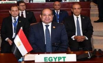 الرئيس السيسى:  القارة الإفريقية لديها فرص عديدة لتحقيق التنمية