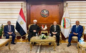 رئيس النيابة الإدارية يستقبل وزير الأوقاف لتهنئته بالمنصب الجديد
