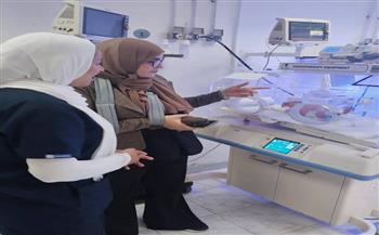 مرور إدارة بصحة البحر الأحمر  على مستشفى الغردقة العام