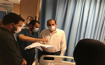 نائب وزير الصحة يتفقد المنشآت الصحية بمحافظة مطروح ويوجه بتعزيز الخدمات