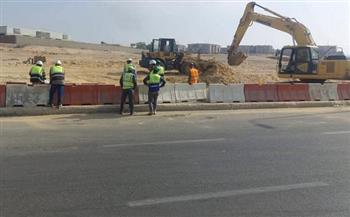 رئيس جهاز مدينة العبور: تنفيذ مشروعي ربط محطتي كهرباء ورفع كفاءة خط صرف المنطقة الصناعية 