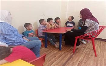 «ثقافة الفيوم» تزور مركز جنة لذوي الاحتياجات الخاصة