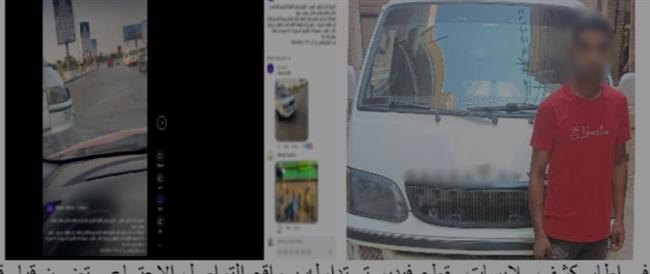 ضبط قائد "ميكروباص" لقيامه بعبور نهر الطريق والسير عكس الإتجاه بالقليوبية