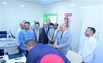 رئيس جامعة سوهاج يفتتح وحدة الرنين المغناطيسي المطورة بالمستشفى الجامعي