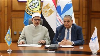 رئيسا جامعتي الأزهر وكفر الشيخ يوقعان مذكرة تفاهم للتعاون العلمي وخدمة الطلاب والمجتمع