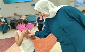 يوم ثقافي وفني لأطفال مستشفى 57357 ضمن فعاليات قصور الثقافة